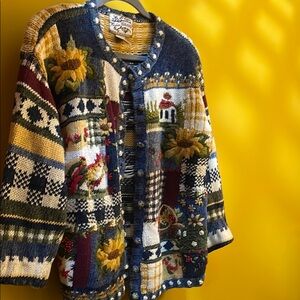 Heirloom Collectibles 2000 vintage Cardigan
